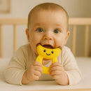 Kit 3 Mordedor Frutinhas para Bebês - 100% Natural