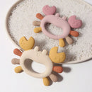 Mordedor de Silicone-Caranguejo Fofo