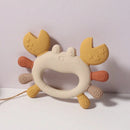 Mordedor de Silicone-Caranguejo Fofo