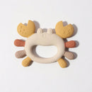 Mordedor de Silicone-Caranguejo Fofo