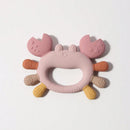 Mordedor de Silicone-Caranguejo Fofo