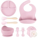 Kit Introdução Alimentar de Silicone para Bebê  - 8 peças