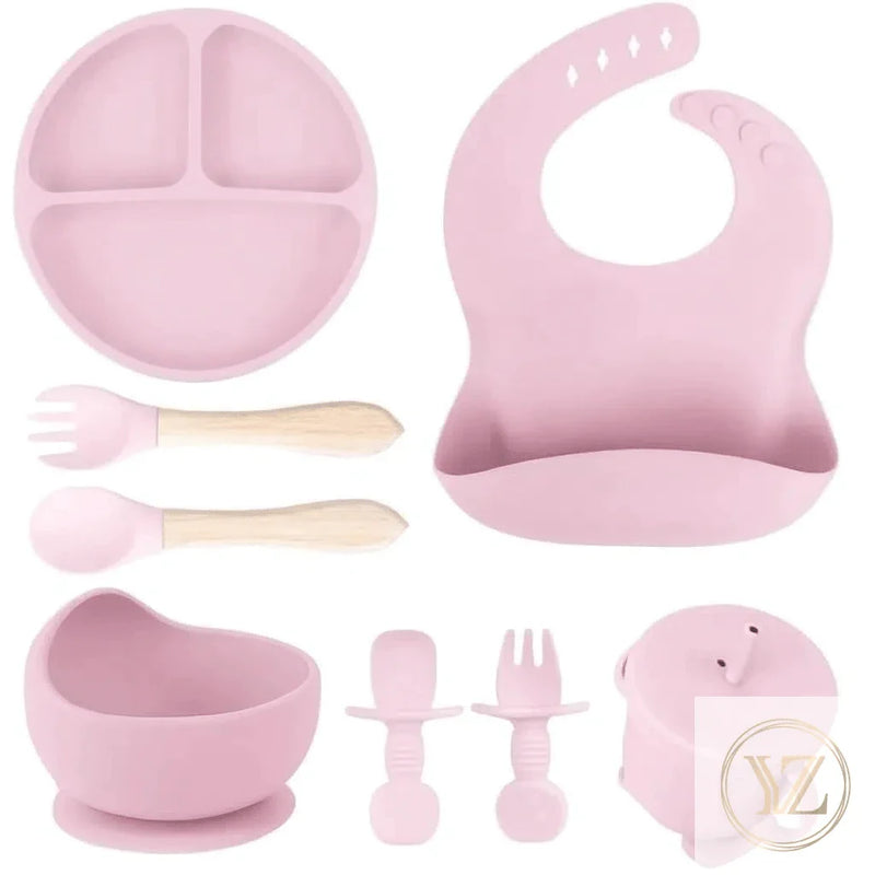 Kit Introdução Alimentar de Silicone para Bebê  - 8 peças