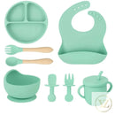 Kit Introdução Alimentar de Silicone para Bebê  - 8 peças