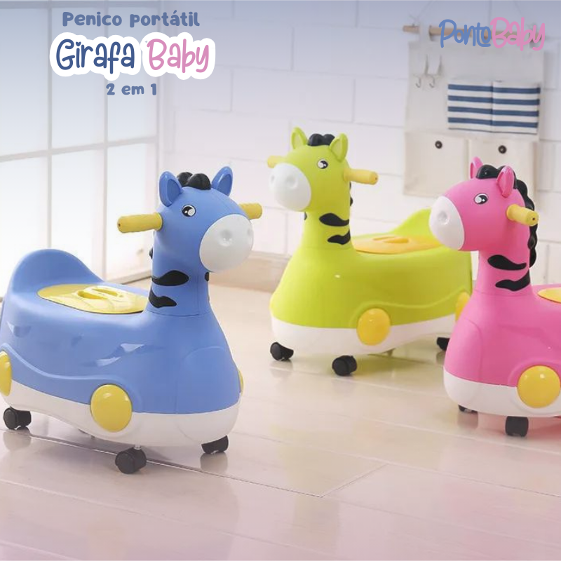 Penico portátil Girafa Baby 2 em 1
