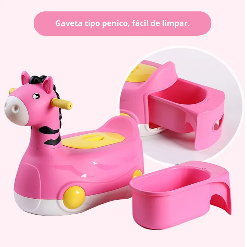 Penico portátil Girafa Baby 2 em 1