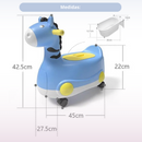 Penico portátil Girafa Baby 2 em 1