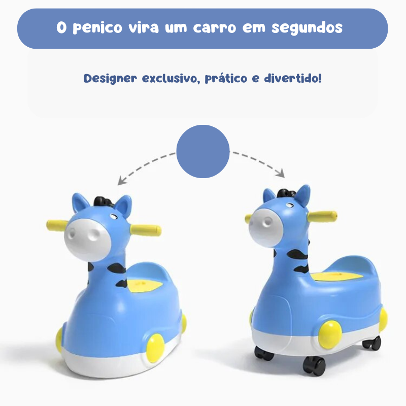 Penico portátil Girafa Baby 2 em 1
