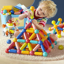 Blocos Magnéticos | Construções 3D Criativas Para Crianças
