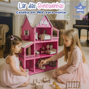 Lar das Bonequinhas| Casinha em MDF para Montar