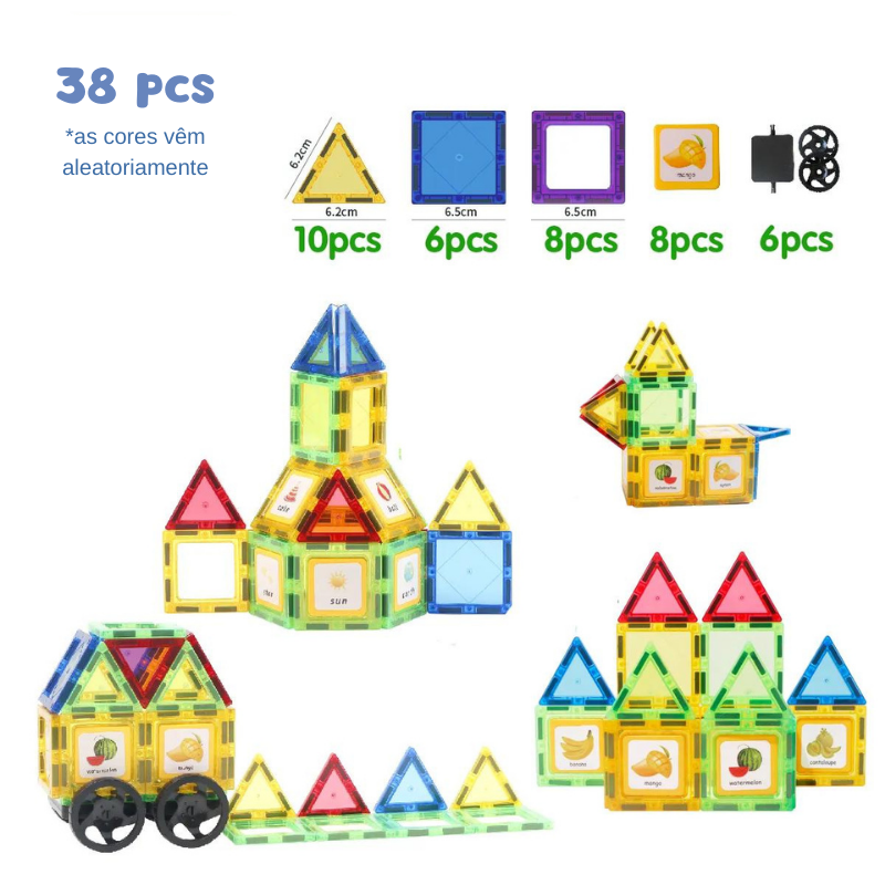 Blocos de Construção Magnéticos