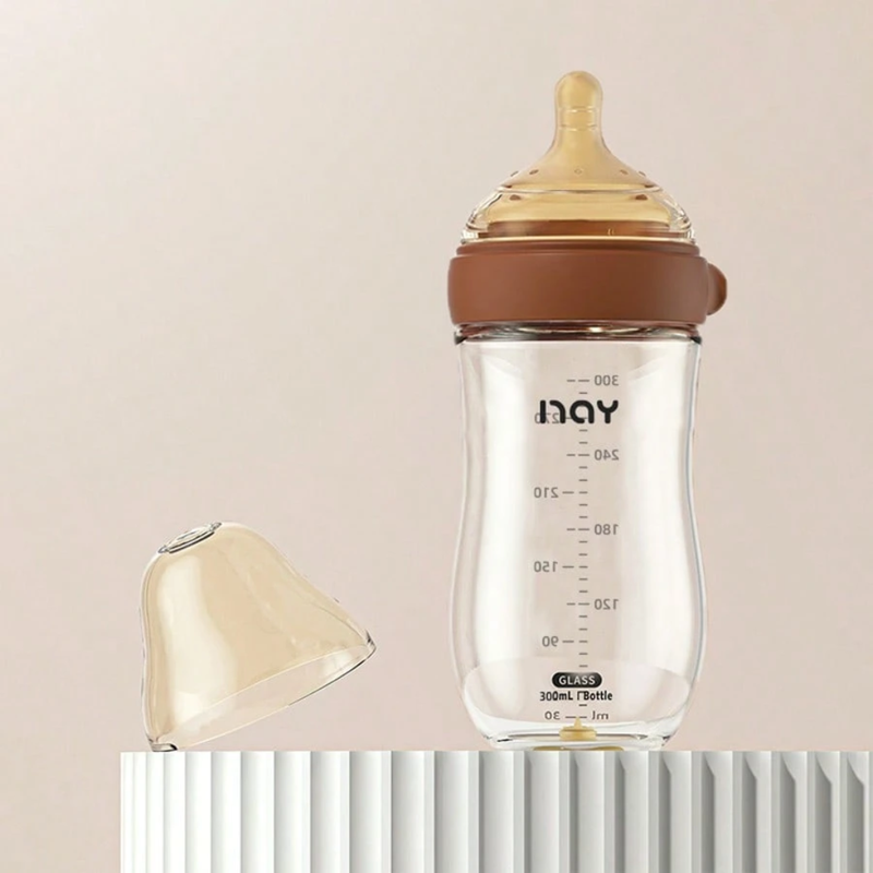 Mamadeira de Vidro Premium Nay - Recém Nascidos