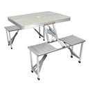 Camping PRO- Mesa de Camping com 4 Banquetas vira Maleta