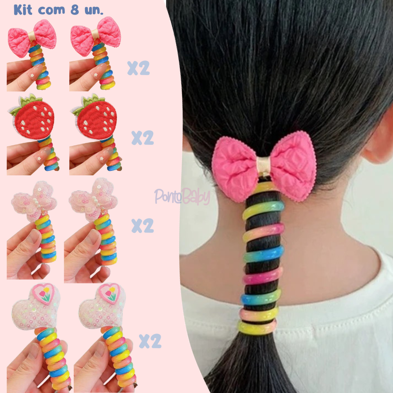 Rabicó Charme Fiofone- Kit com 8 unidades sortidas