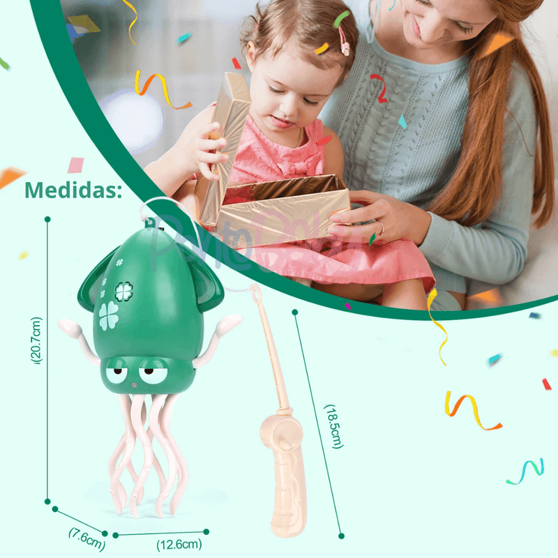 OctoFun™-Polvo Divertido,dança e rasteja