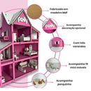 Lar das Bonequinhas| Casinha em MDF para Montar