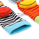 Par de Meias e Pulseiras Sensorial Baby - Kit c/ 2 pares