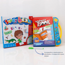 Livro eletrônico com som interativo - Book Inglês Kids