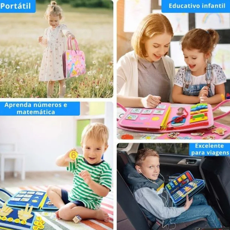 Maleta Mágica Montessori™| Sensorial e Educativa