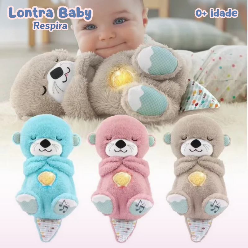 Lontra Baby Respira - Ruído Branco com Respiração e sons Relaxantes