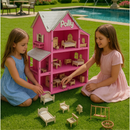 Lar das Bonequinhas| Casinha em MDF para Montar