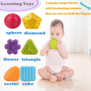 Toy 6 Pc Multi Sensory Shape