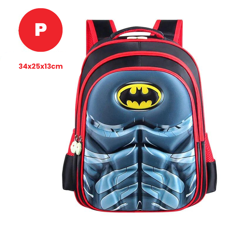 Mochila Escolar Infantil Batman 3D