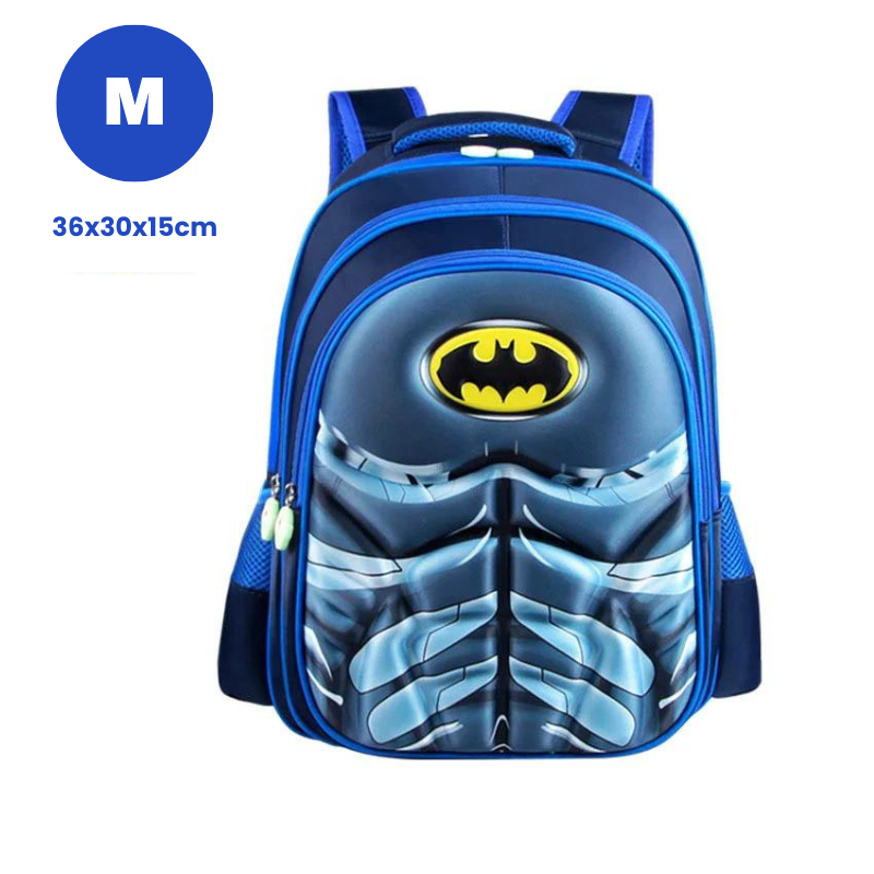 Mochila Escolar Infantil Batman 3D