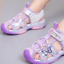 Sandália Infantil Feminino Frozen com LED