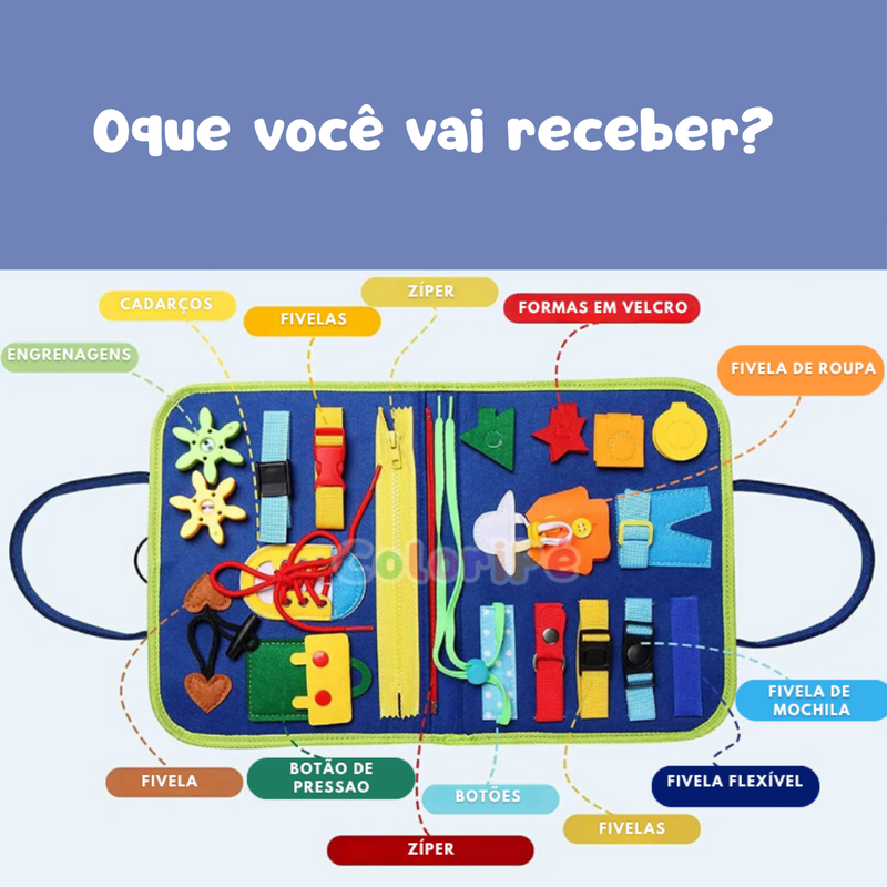 Maleta Mágica Montessori™| Sensorial e Educativa
