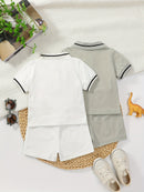 Conjunto Infantil Masculino 4 peças – 0 a 7 anos| Promoção