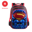 Mochila Escolar Infantil Superman 3D