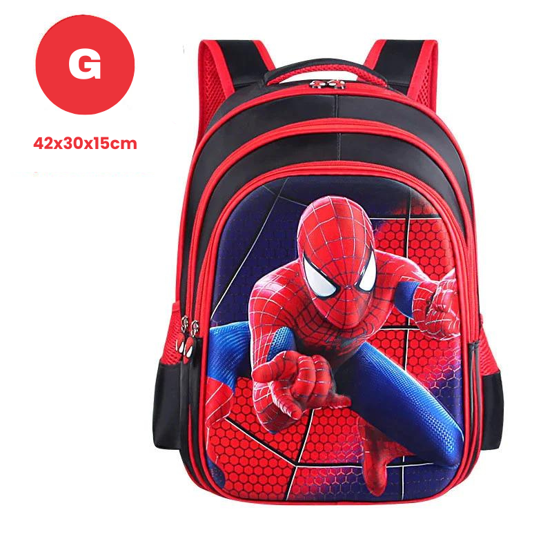 Mochila Escolar Homem Aranha 3D