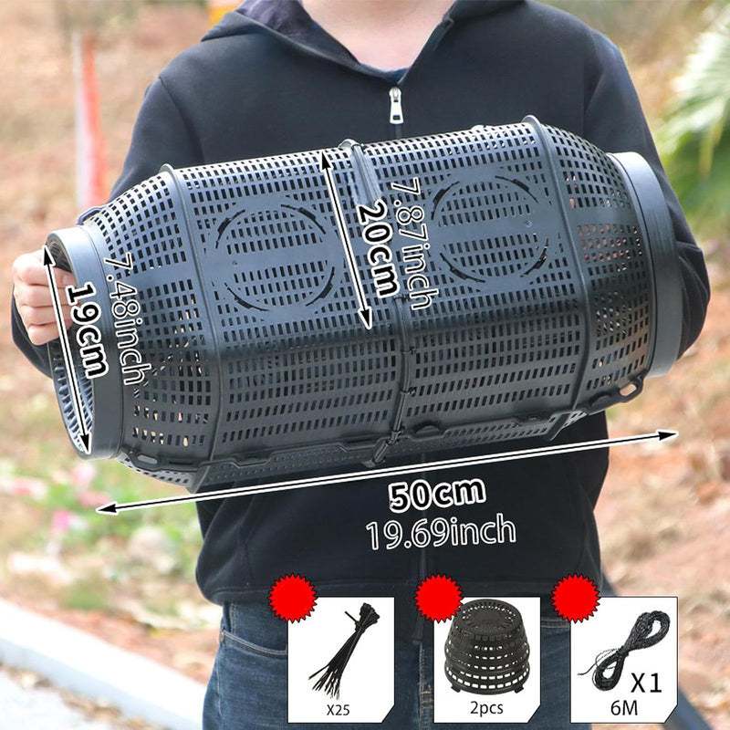 TrapBox Pro – Gaiola de Captura para Peixes