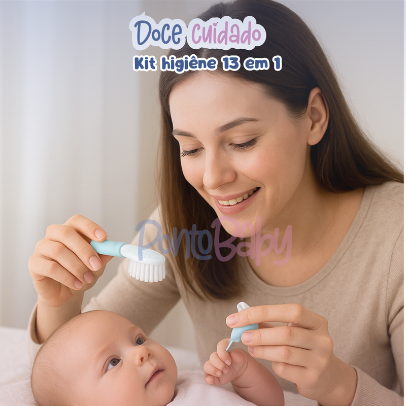 DoceCuidado™ – Kit Higiene Essencial 13 em 1