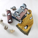 Manta para Bebês Pinguim - 100% Algodão