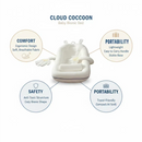 Berço Antirrefluxo Inclinado para Bebê com Função de Toque Suave