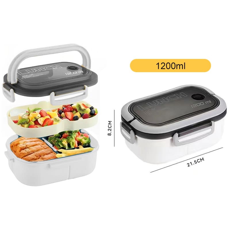 Marmita Térmica com Vedação Hermética 1200ml