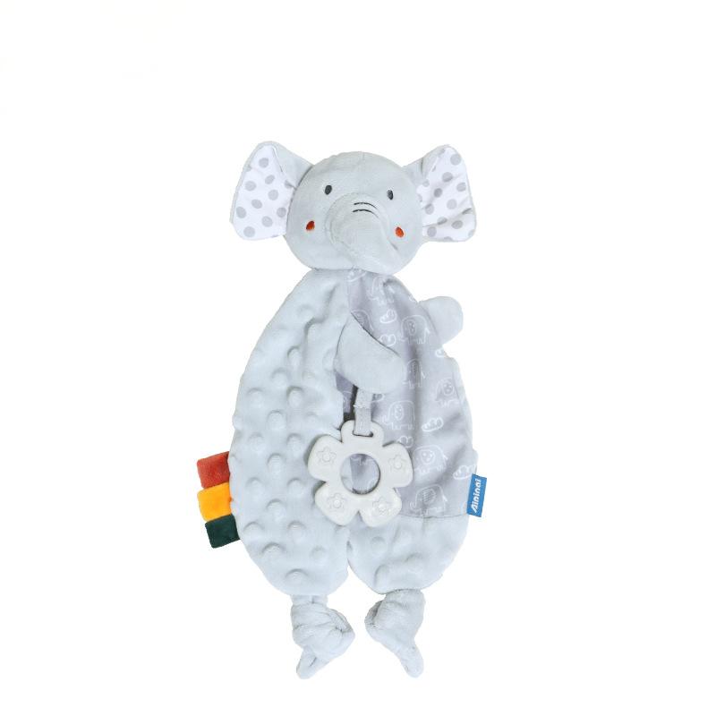 Paninho de Apego Calmante para Bebê – Manta de Conforto com Mordedor Suave (0–3 anos)