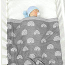 Manta para recém Nascido  Arco Irís