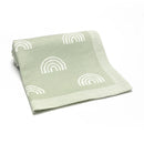 Manta para recém Nascido  Arco Irís