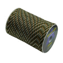 Corda Paracord 550 Militar 50M / 100M - 7 Fios e 4mm de Diâmetro | Nativo Camping