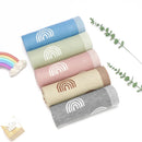 Manta para recém Nascido  Arco Irís