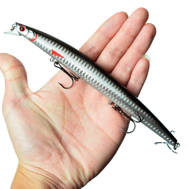 Conjunto de Iscas Artificiais Minnow Orace