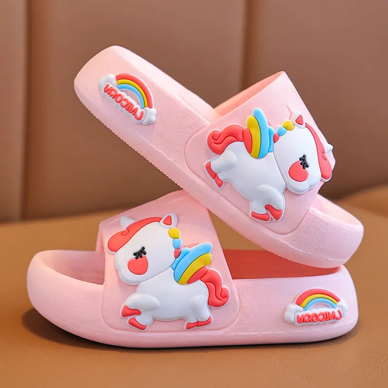 Chinelo Infantil Unicórnio para Meninas