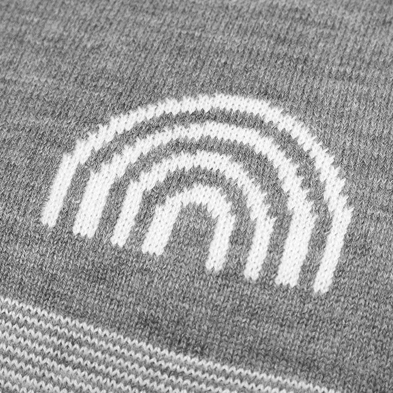 Manta para recém Nascido  Arco Irís