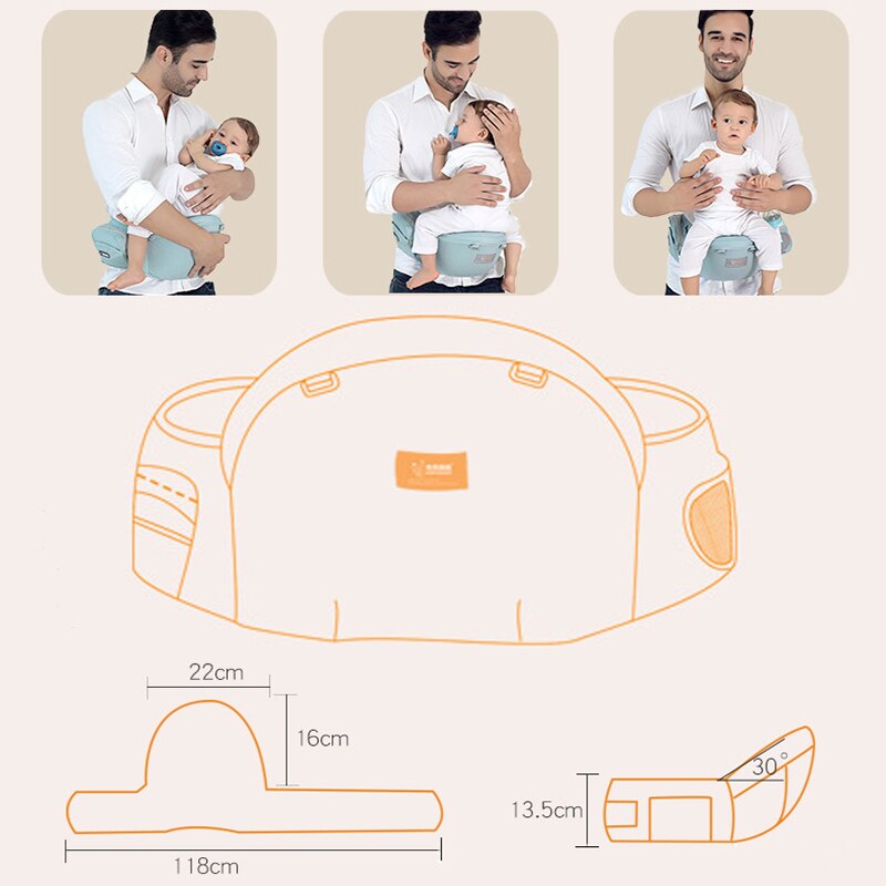 Sling Cintura Baby | Até 20 Kg