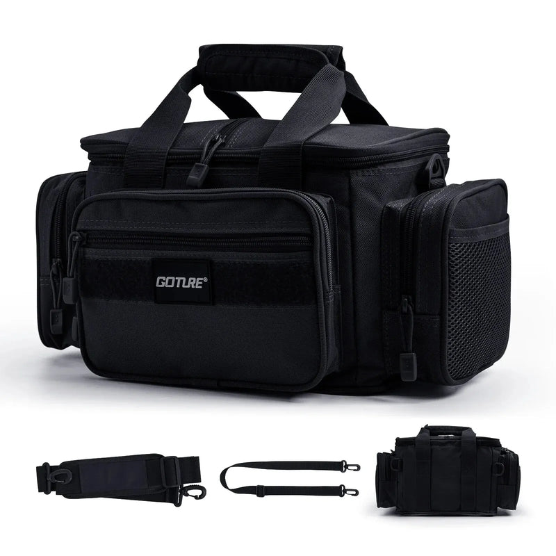 Mochila Goture Fishing Profissional - Material reforçado - Compartimentos variados