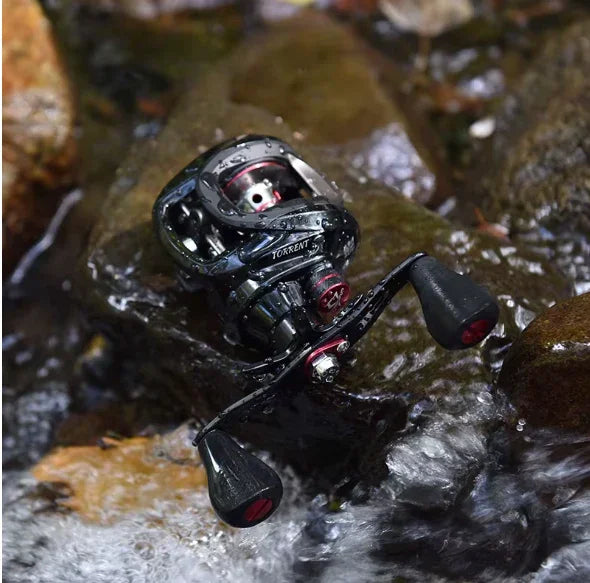 Carretilha Piscifun Torrent - 8,1kg Drag, 7.1:1, Freio Magnético