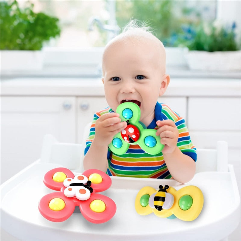 Giroscópio Spinner para Bebê- Kit com 3